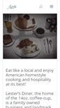Mobile Screenshot of lestersdiner.com